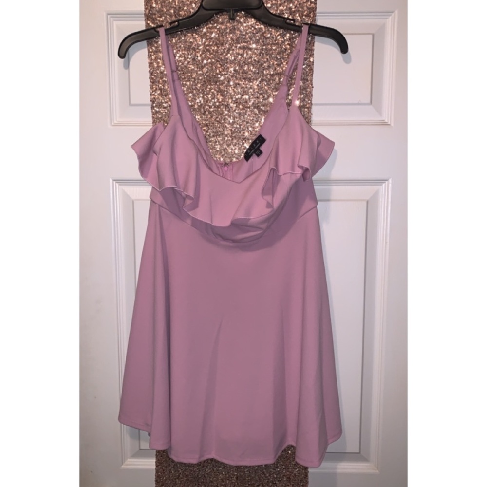 NWT-Ruffle Dress (Sold @ Francescas)